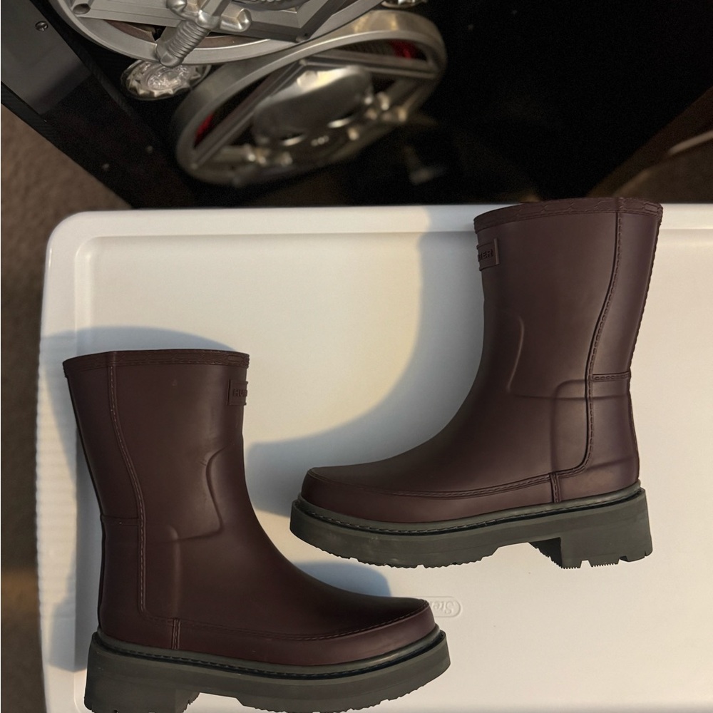 Hunter Women's Winter Boots - Dark Brown